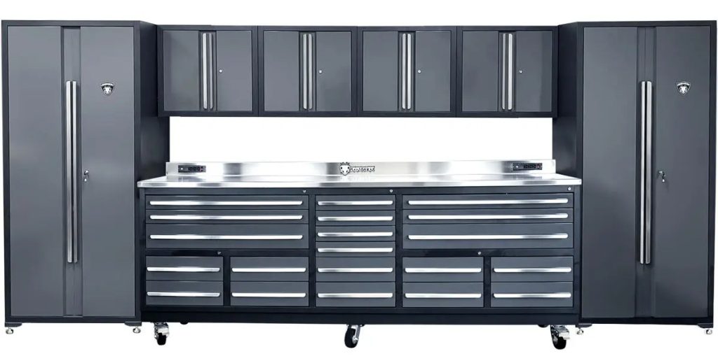 Dragonfire 20 Drawer Pro Series 9FT Workbench
