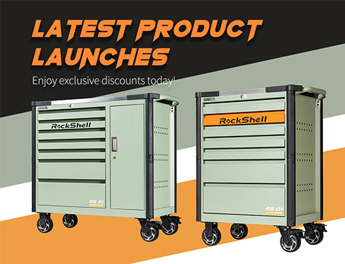 ROCKSHELL New Arrival – RS Series Tool Carts