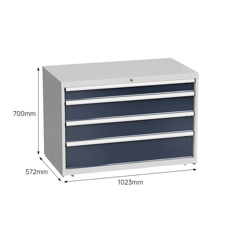 4-drawer heavy duty tool chest