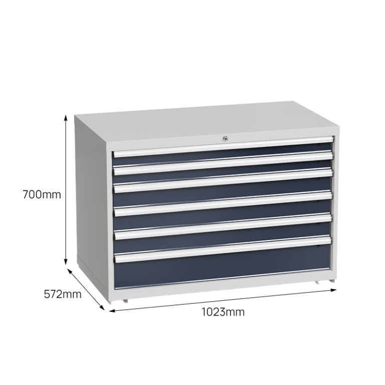 6-drawer heavy duty tool chest