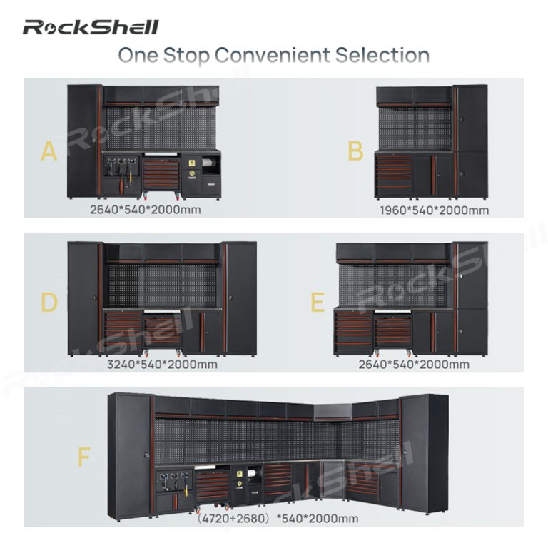 Rockshell cabinets