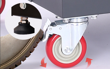 Mobile Wheel Fixed Feet
