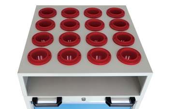Top CNC tool tray
