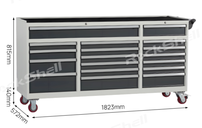 Extra-Large Heavy-Duty Tool Cart