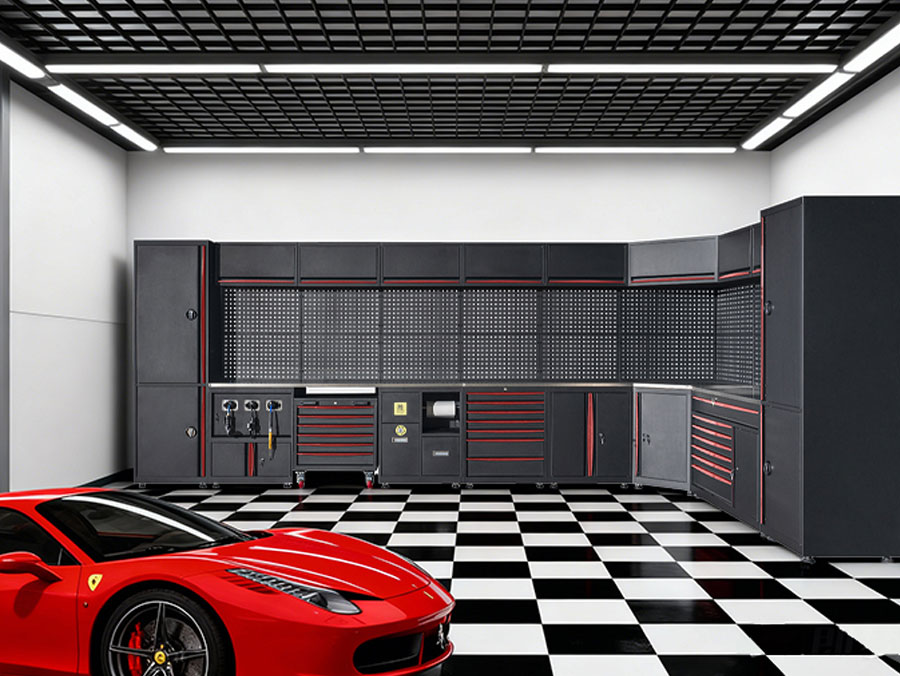 Industrial tool storage